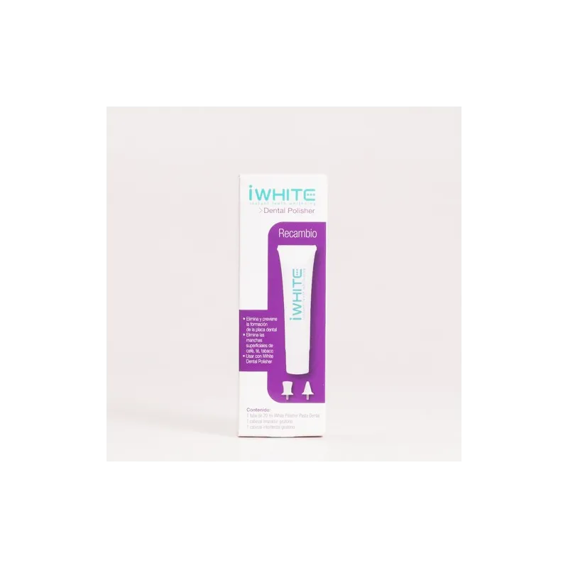 Recambio iWhite Dental Polisher. 1x20ml + 2 cabezales