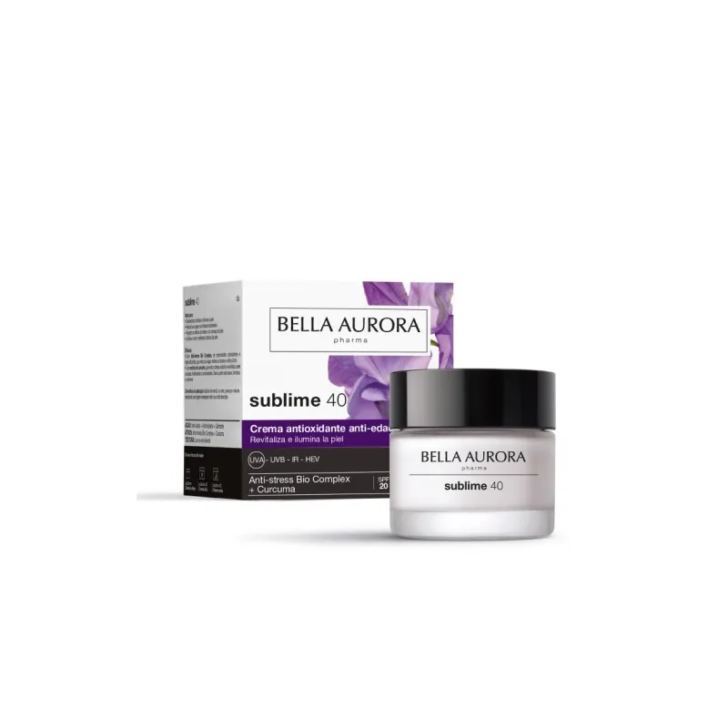 Bella Aurora Sublime 40 Crema Antioxidante Anti-Edad Día 50 ml