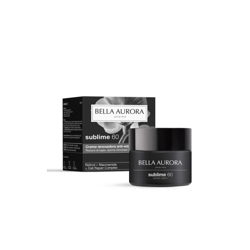 Bella Aurora Sublime 60 Crema Renovadora Anti-Edad Noche 50 ml