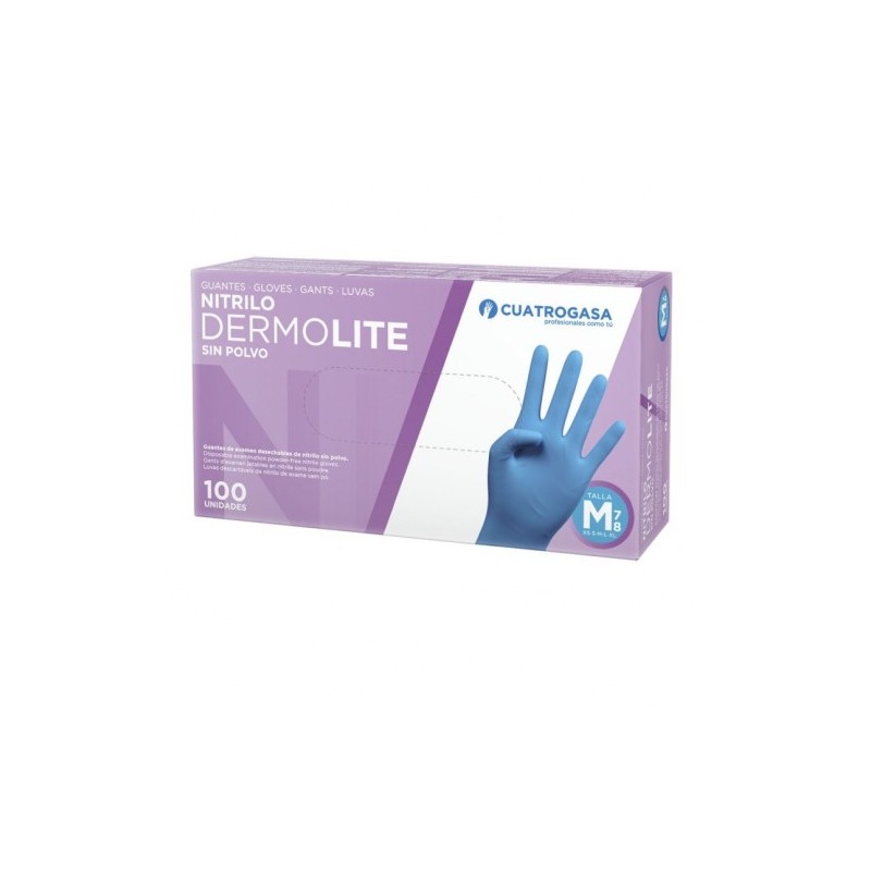 Comprar DERMOLITE GUANTE NITRILO XL 100U al mejor precio