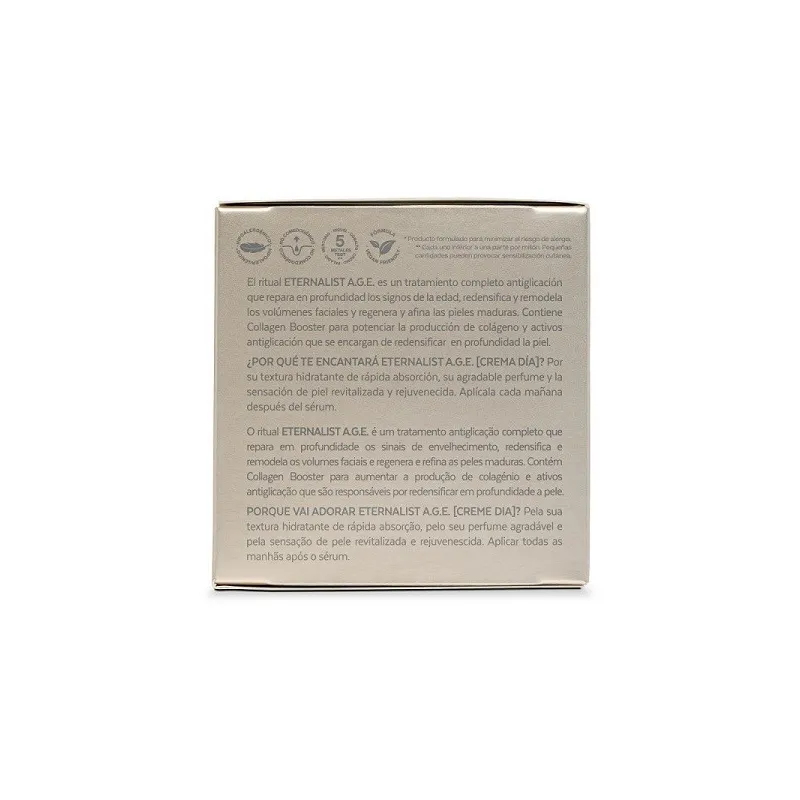 Sensilis Eternalist A.G.E crema de día informacion Sensilis Eternalist A.G.E crema de día informacion