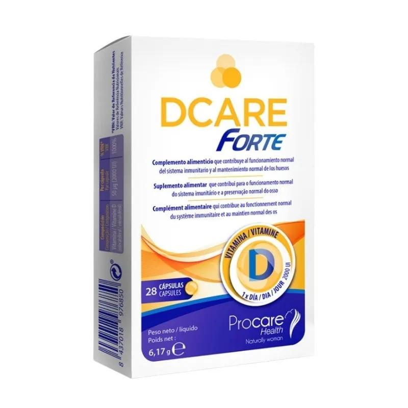 DCARE K2, 28 cápsulas | Farmacia Barata DCARE K2, 28 cápsulas | Farmacia Barata