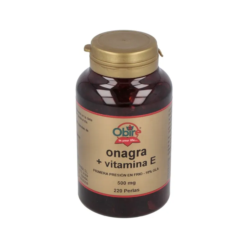 Obire Aceite de Onagra + Vit E 500 mg | Farmacia Barata