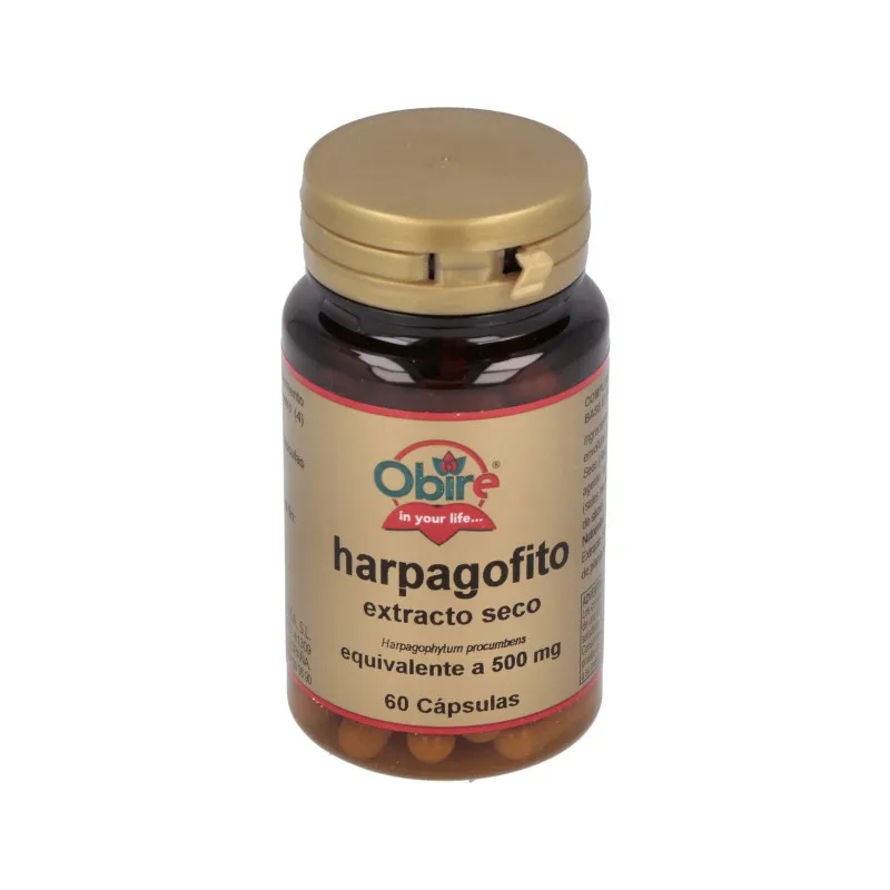 Obire Harpagofito 500 mg 60 cápsulas | Farmacia Barata