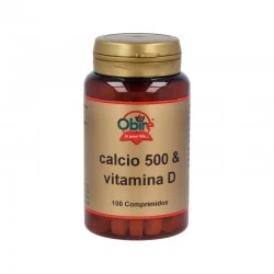 Obire Calcio 500 mg + Vit. D, 100 Compr.
