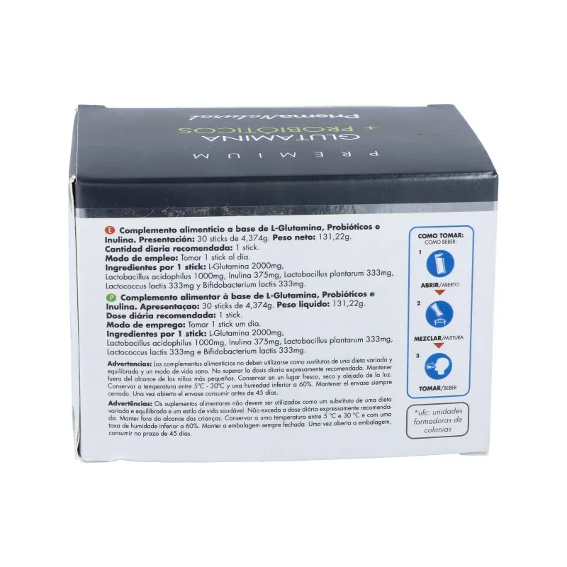 Glutamina+Probióticos Prisma 30 Sticks | Farmacia Barata Glutamina+Probióticos Prisma 30 Sticks | Farmacia Barata