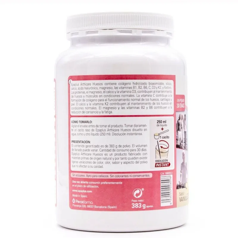 Epaplus Arthicare Calcio+ Vainilla | Farmacia Barata Epaplus Arthicare Calcio+ Vainilla | Farmacia Barata