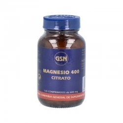 GSN Magnesio 400 Citrato, 120 comprimidos