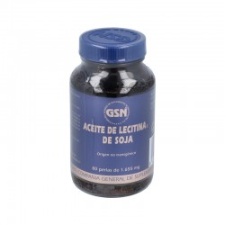 GSN Aceite de Lecitina de soja, 80 perlas