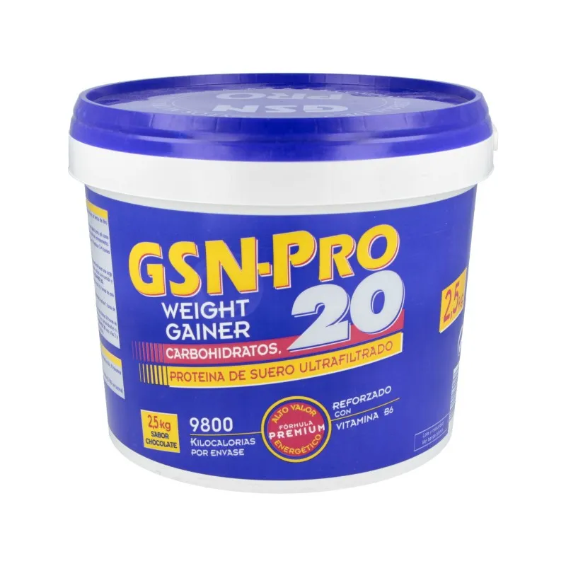 GSN Pro-20 Chocolate 2500 g | Farmacia Barata GSN Pro-20 Chocolate 2500 g | Farmacia Barata