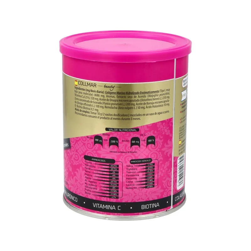 Collmar Beauty Colágeno Marino Sabor Granada, 275 g | Farmacia Barata