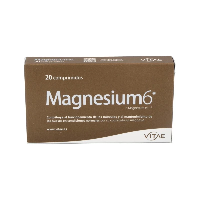 Vitae Magnesium6, 20 comprimidos