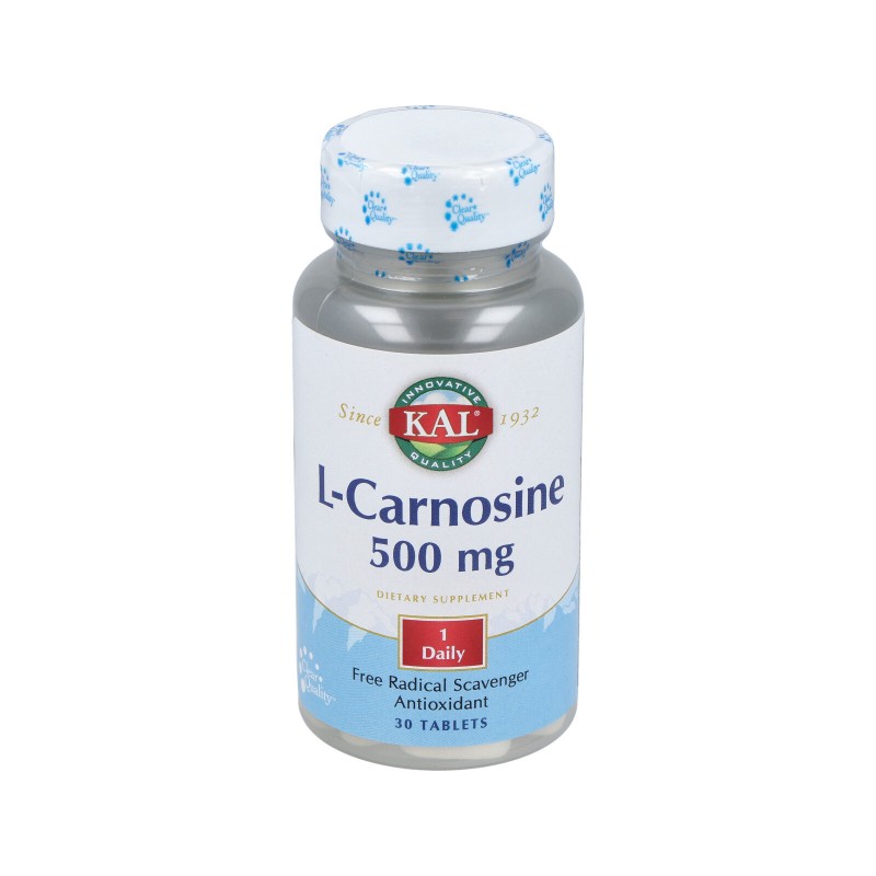 KAL L-Carnosine 500 mg - 30 comprimidos