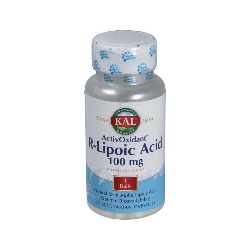 KAL R-Lipoic Acid Antiox, 60 vegcaps | Farmacia Barata