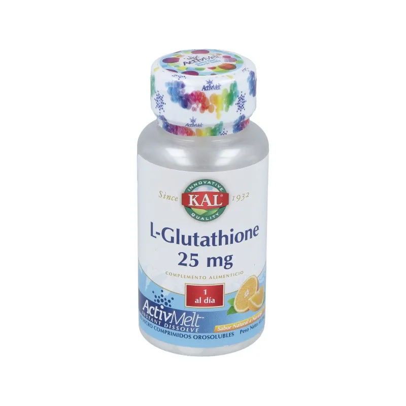 KAL L-Glutathione 25 mg | Farmacia Barata