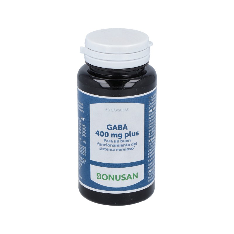 Bonusan GABA 400 mg Plus, 60 cápsulas