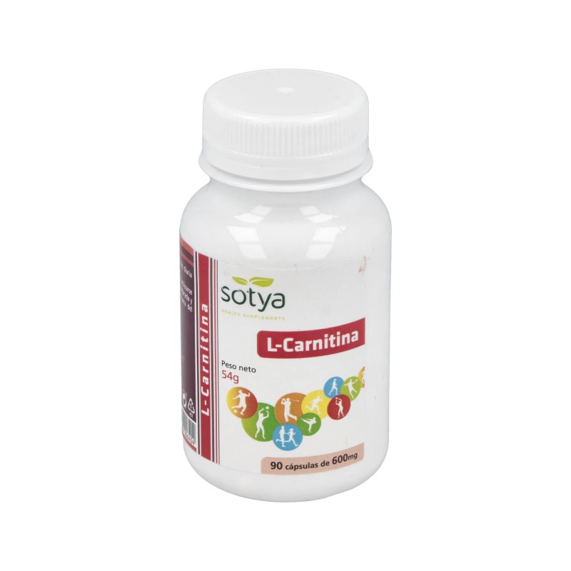 Sotya L-Carnitina 600 mg, 90 cápsulas