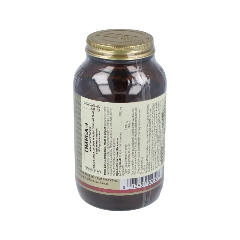Solgar Omega-3 Alta Concentración | Farmacia Barata