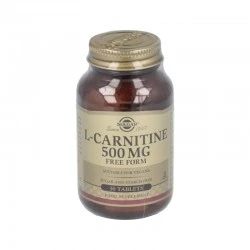 Solgar L- Carnitina 500 mg, 30 Comprimidos.