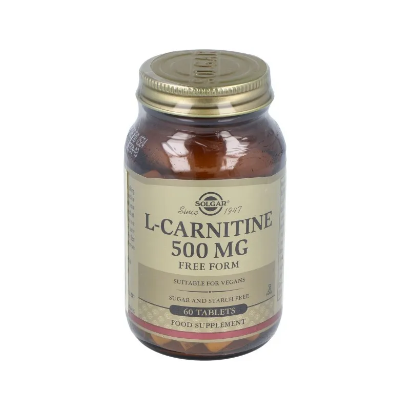 Solgar L- Carnitina 500 mg | Farmacia Barata