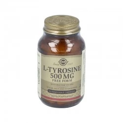Solgar L- Tirosina 500 mg, 50 Cápsulas Vegetales.