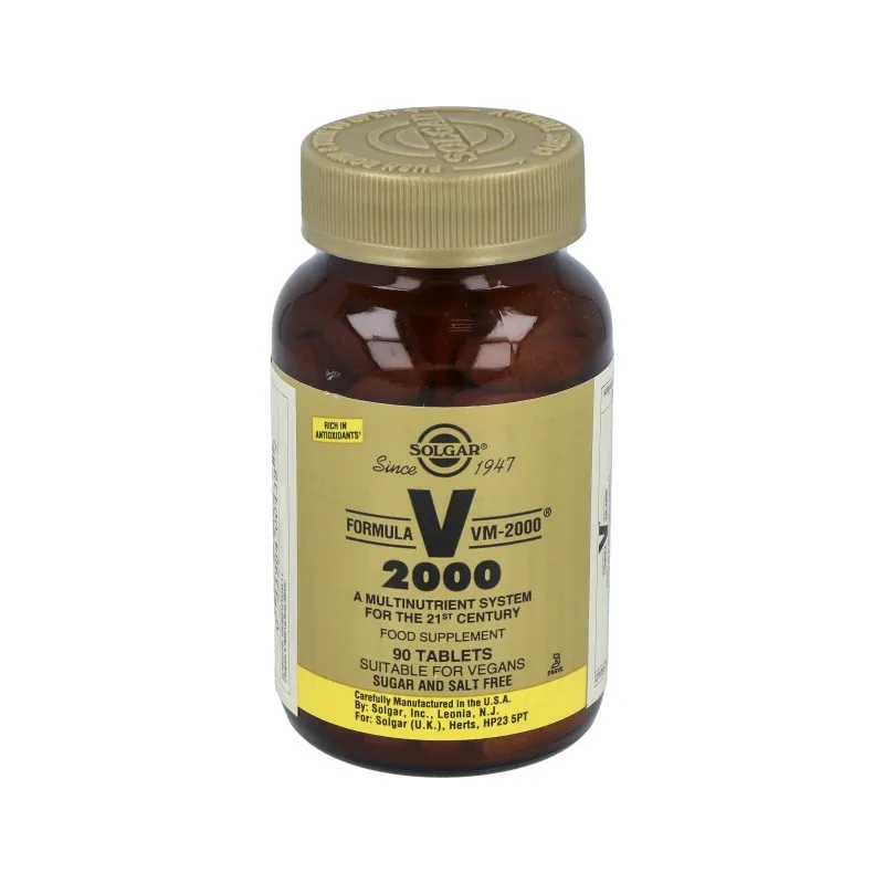Solgar VM-2000, 90 comprimidos | Farmacia Barata