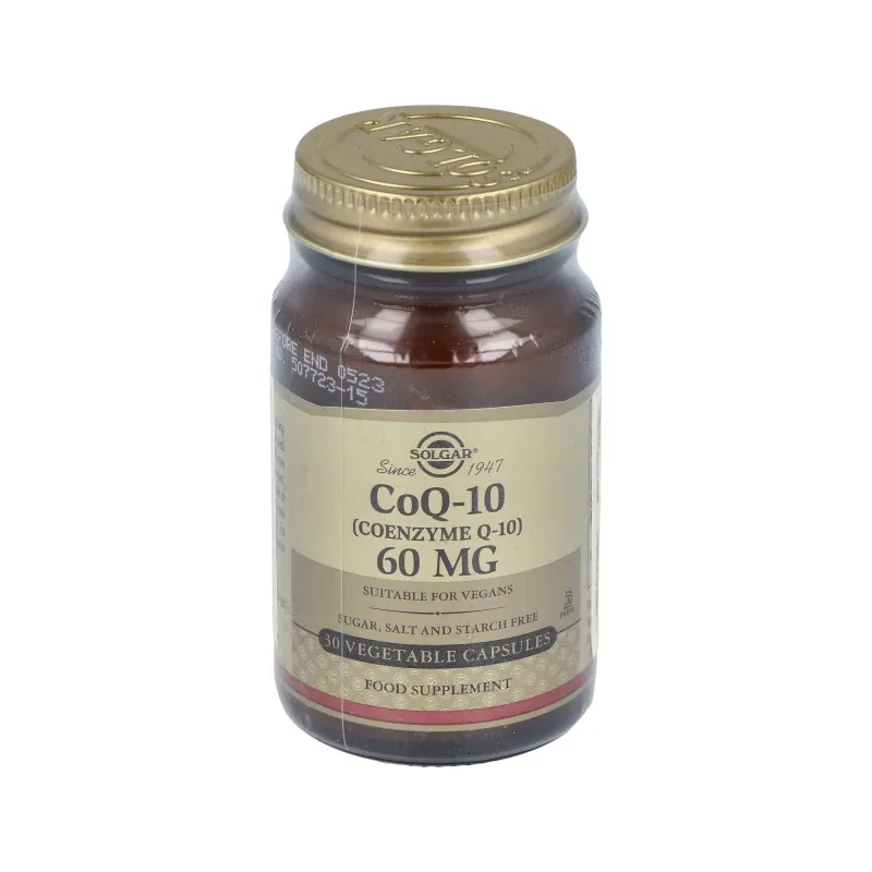 Solgar Coenzima Q-10 60 mg, 30 perlas | Farmacia Barata