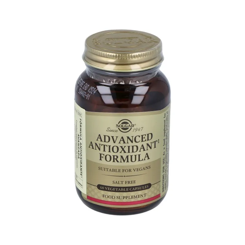 Solgar Antioxidantes Avanzados 60 Vegicaps | Farmacia Barata