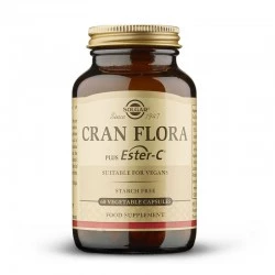 Solgar Cran Flora, 60 Caps Vegetales.