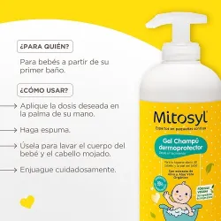 Mitosyl gel champú uso