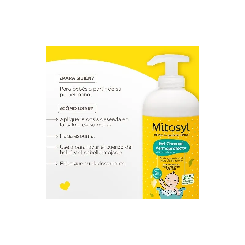 Mitosyl gel champú uso