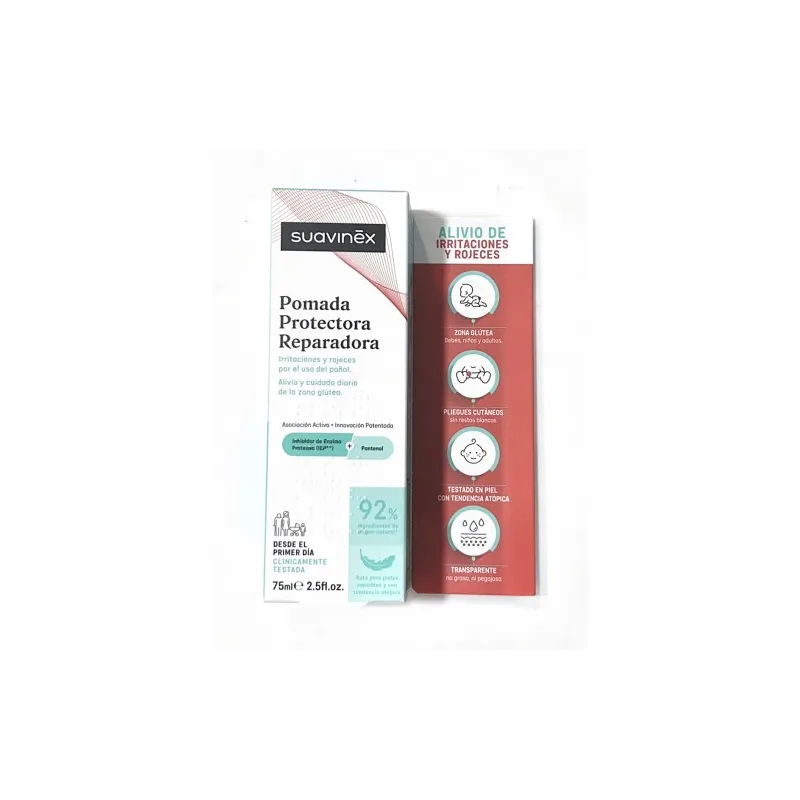 Suavinex Pomada Protectora Reparadora Calmante para Irritaciones 75 ml