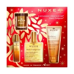 Nuxe Pack Simplemente Prodigieux Huile+Perfuma+Crema+Vela