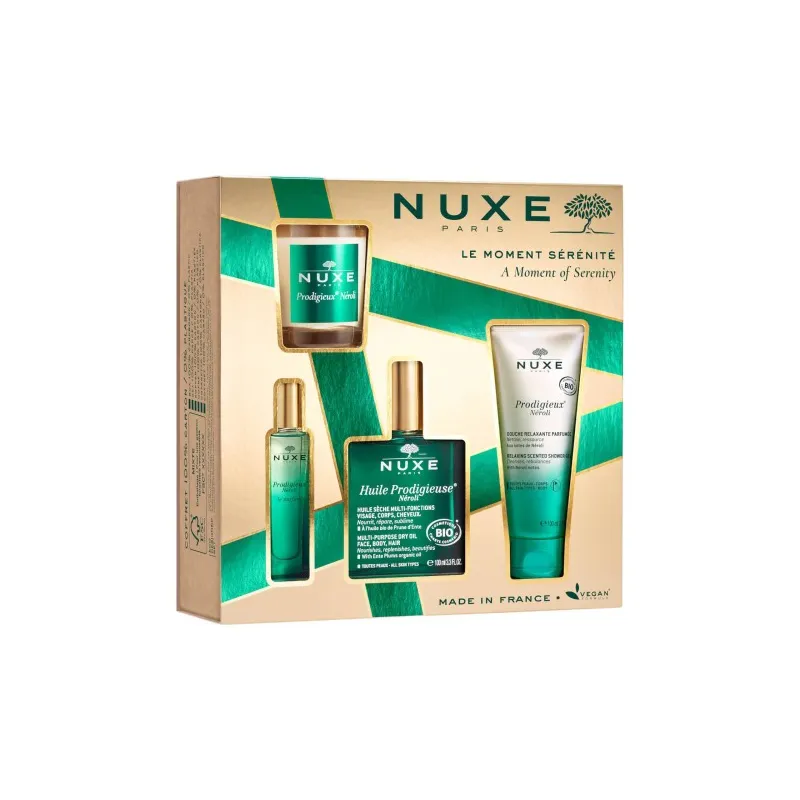 Nuxe Pack Neroli Huile+Perfuma+Crema+Vela