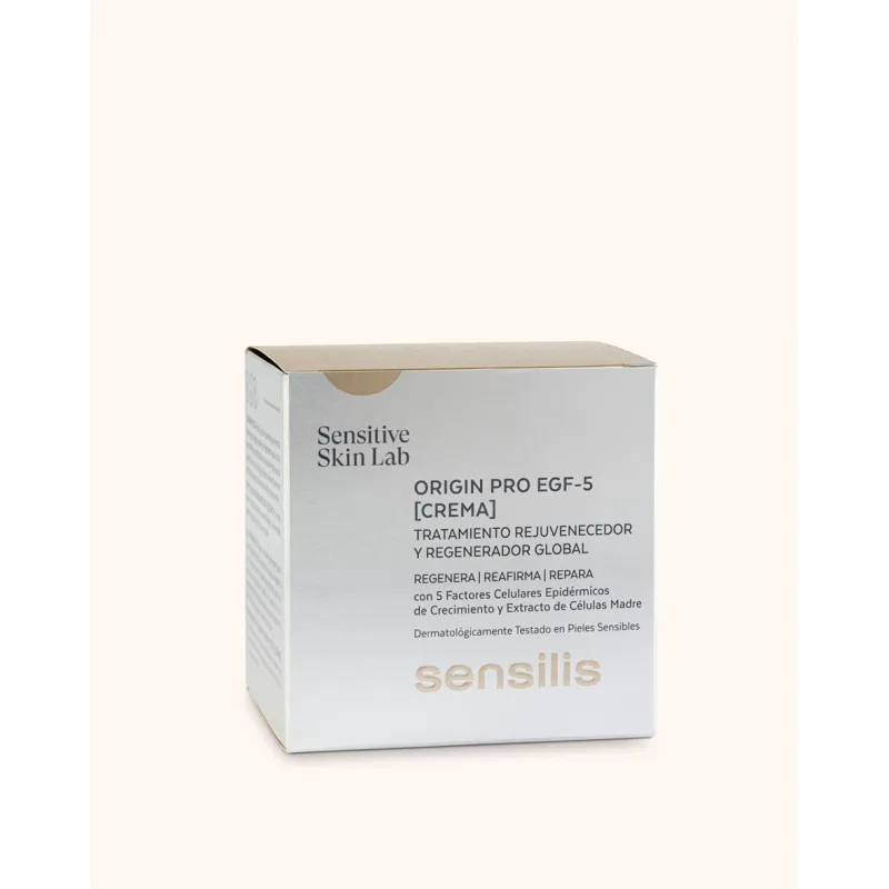 Sensilis Origin Pro Egf-5 Crema Antiedad, 50ml. Sensilis Origin Pro Egf-5 Crema Antiedad, 50ml.