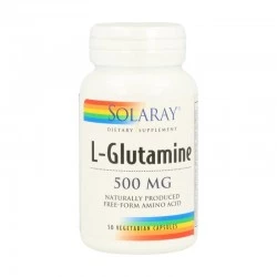Solaray L-Glutamina 500 mg,50 cápsulas vegetales