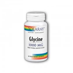 Solaray Glycine 1000 mg , 60 cápsulas veganas