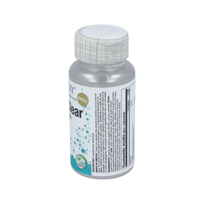Solaray Small Cogni Clear - 30 vegcaps | Farmacia Barata Solaray Small Cogni Clear - 30 vegcaps | Farmacia Barata