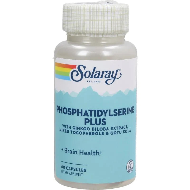 Solaray Phosphatidylserine Plus | Farmacia Barata Solaray Phosphatidylserine Plus | Farmacia Barata