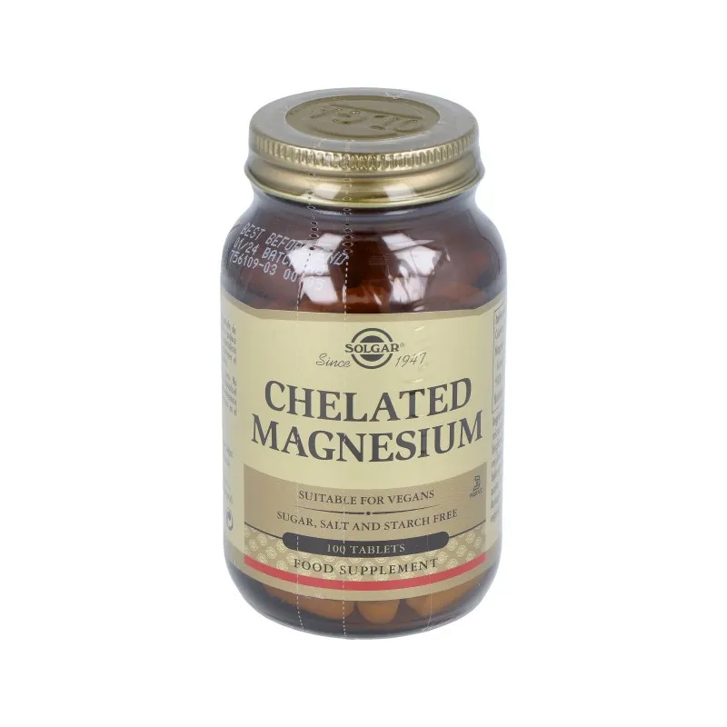 Solgar Chelated Magnesium | Farmacia Barata