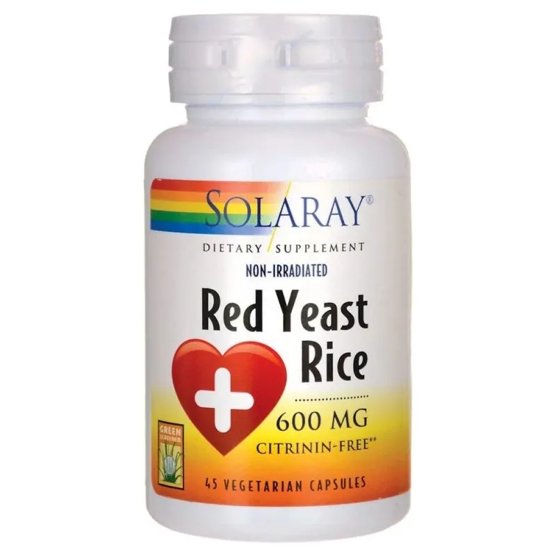 Solaray Levadura Arroz Rojo | Farmacia Barata
