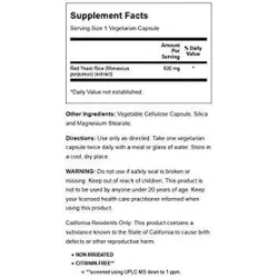 Solaray Levadura Arroz Rojo | Farmacia Barata