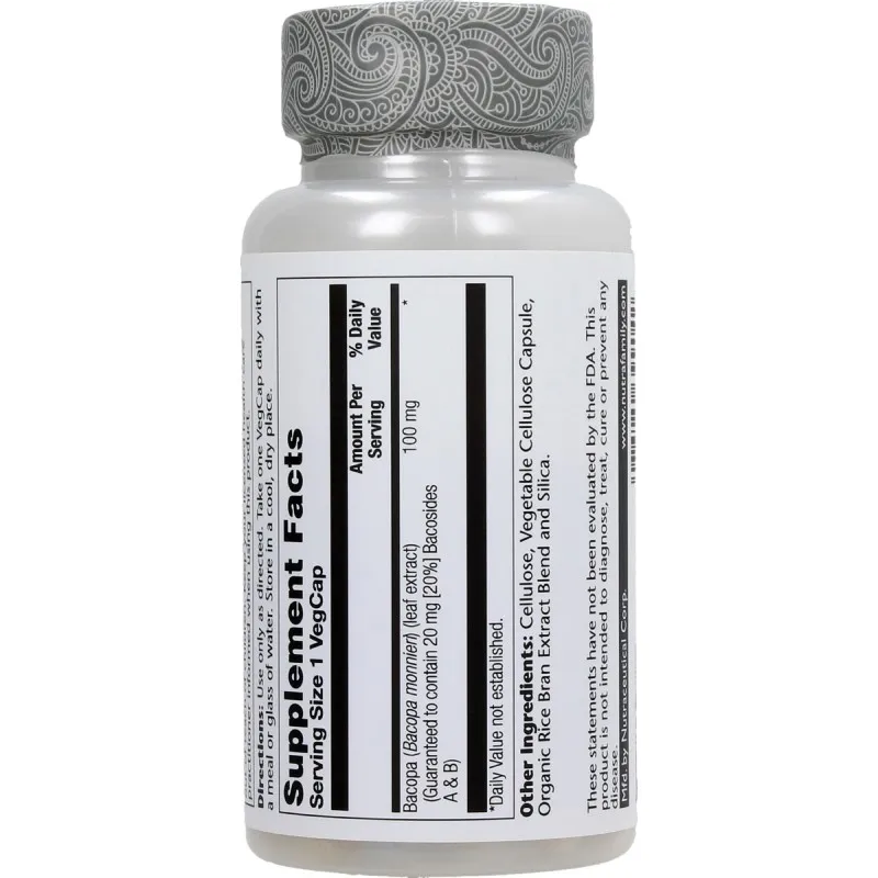 Solaray Bacopa | Farmacia Barata Solaray Bacopa | Farmacia Barata
