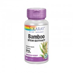 Solaray Bamboo 300 mg, 60 cápsulas vegetales