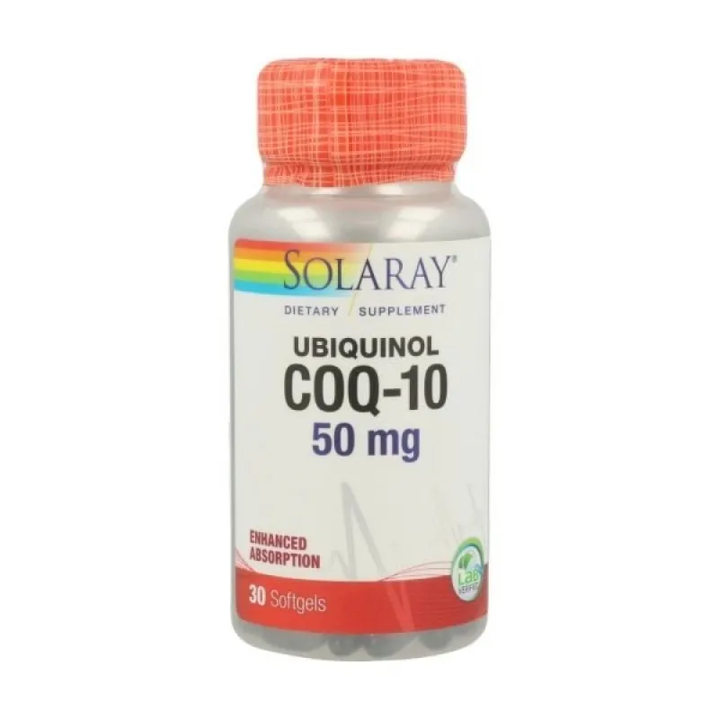Solaray Ubiquinol CoQ10 100 mg | Farmacia Barata