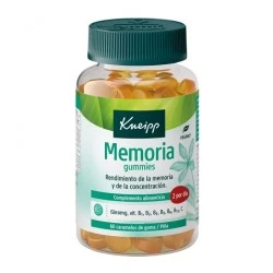 Kneipp Memoria gummies sabor piña, 60 gominolas