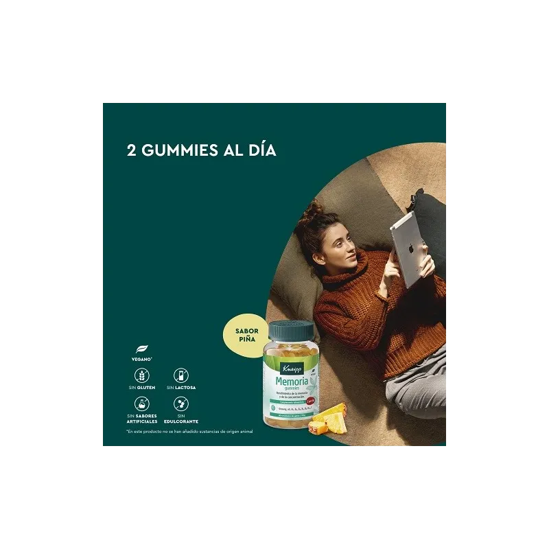 Kneipp Memoria gummies como tomar Kneipp Memoria gummies como tomar