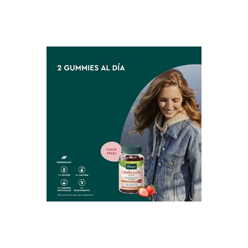 Kneipp cabello y uñas gummies como tomar