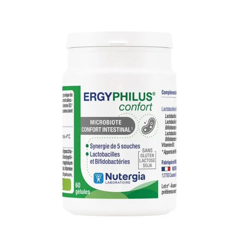 Ergyphilus confort 60 cápsulas | Farmacia Barata