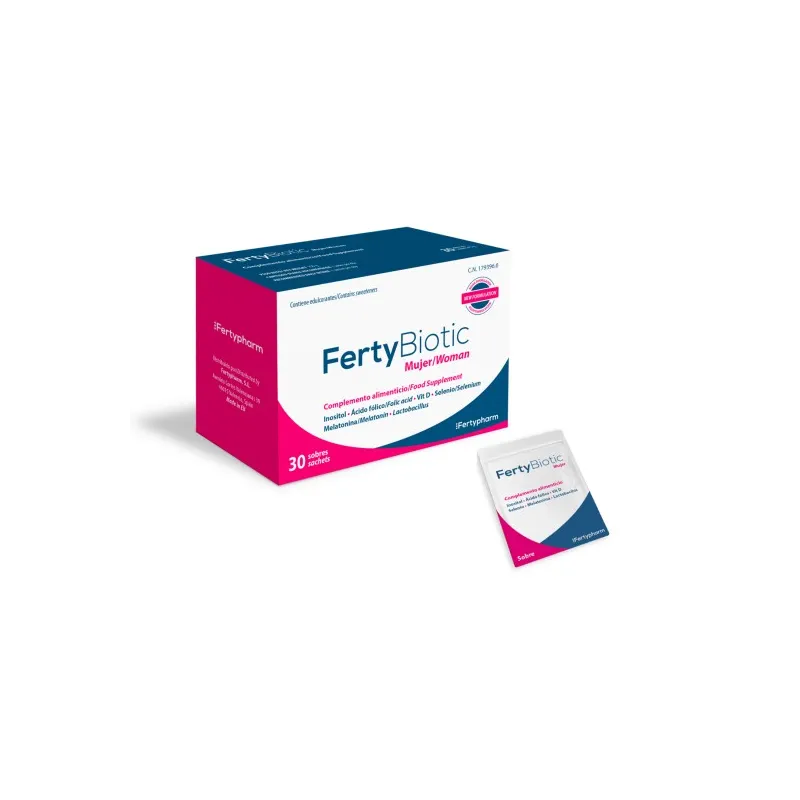 FertyBiotic Mujer, 30 Sobres.
